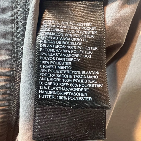 The North Face Pants Gray Pull On Drawstring Pockets Straight Leg Gorpcore Sz 16 - Picture 11 of 11